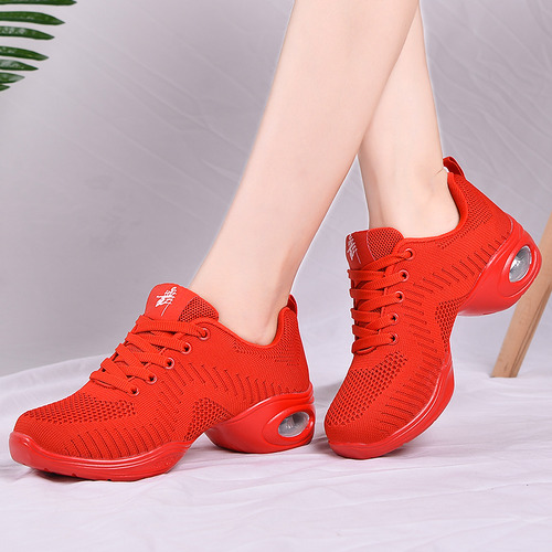 Zapatos De Baile Deportivos Cómodos Con Suela Dividida Para