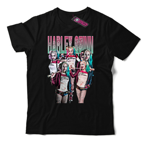 Remera Marvel Harley Quinn Dc Comics Mv16 Dtg Premium