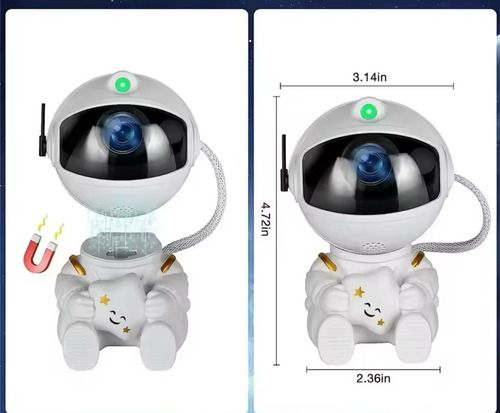 Proyector Lámpara Luz Led Galaxia Astronauta Con Luz
