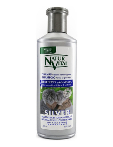 Naturaleza Y Vida Sh Silver X 300 Ml