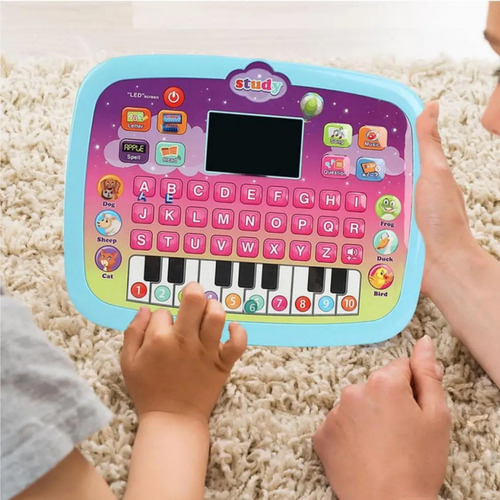 Tableta Educativa Para Niños Con Pantalla Led