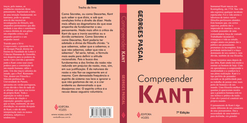 Compreender Kant, de Pascal, Georges. Série Compreender Editorial Editora Vozes, capa mole em português, 2011
