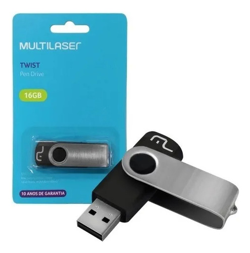 Pen Drive Multi Bootável Com Windows 10 11 + Pacote Office24 Preto