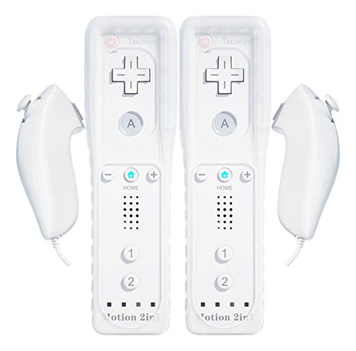 2 Pack Wii Remote Con Wii Motion Plus Inside | Controlador S