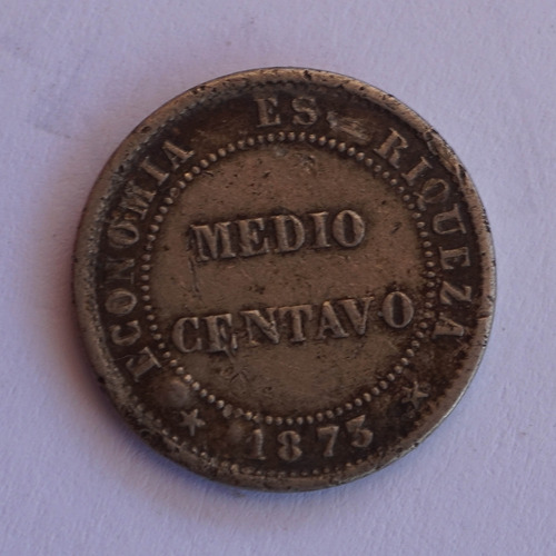 Medio Centavo - 1873 - Chile