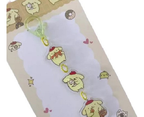 Llavero Hello Kitty Accesorio Pompompurin Anime Kawaii