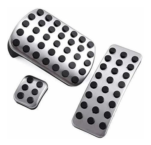 Pedales Para Auto - Wrdd Car Pedal 1 Set Of Stainless Steel 