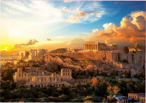 18489 Acrópolis De Atenas Grecia Rompecabezas 1000 Pza Educa
