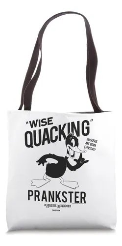 comprar Looney Tunes Daffy Duck Wise Quacking Bolsa De Tela