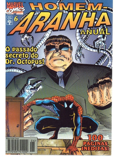 Homem-aranha Anual 06 - Abril 6 - Bonellihq Cx15 C19