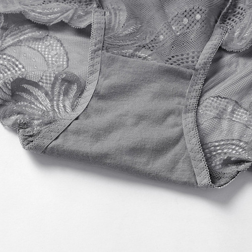 Calzoncillos Para Mujer, Ropa Interior De Color Liso Sin Lla