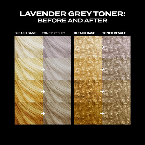 Kit De Tóner Gris Lavanda De Bleach London - Tonificante Sin