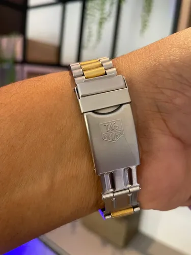 Relogio Tag Heuer 2000 Professional Masculino Aço Dourado