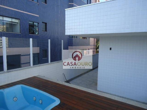 Imagem 7 de 30 de Cobertura À Venda, 140 M² Por R$ 990.000,00 - Sion - Belo Horizonte/mg - Co0033