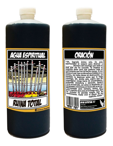 Agua Espiritual Ruina Total