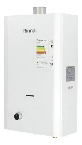 Aquecedor A Gás Rinnai Mecânico Reu-m080fe Branco 8 Litros Branco Gn