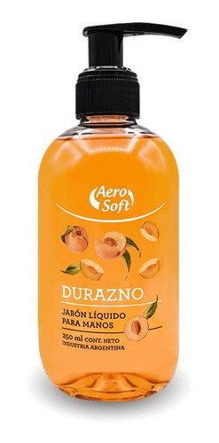 Jabon Liquido Aerosoft Para Manos 250ml Fragancias Varias