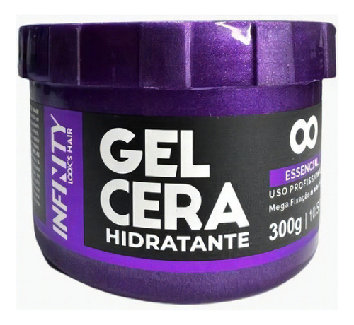 Gel Cera Hidratante Infinity Look's Hair 300gr