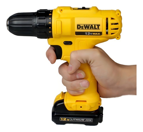 Furadeira E Parafusadeira 10mm 12v Dewalt Modelo Dcd700c2 Co