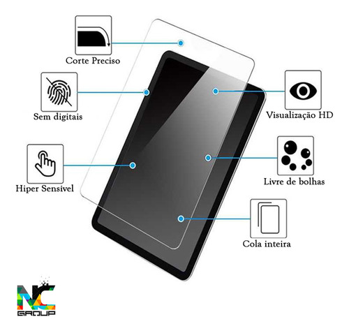 Em Dobro Película Impacto Vidro 3d Para Moto G05 G15 G35