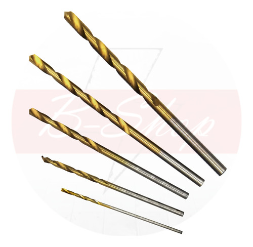 50 Brocas Milimétricas 1-3mm Titanio Para Dremel Mototool