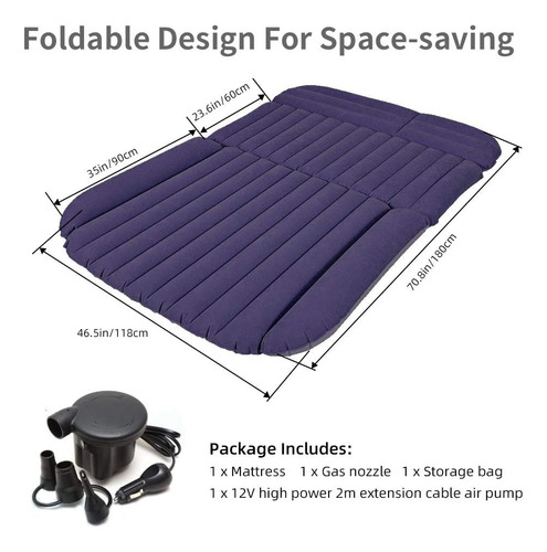 Colchón De Aire De Automóvil Inflable Sibosen, Cama Trasera,
