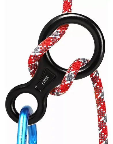 Descensor Figura Ocho 8 Bucle Descendedor Manual Escalada