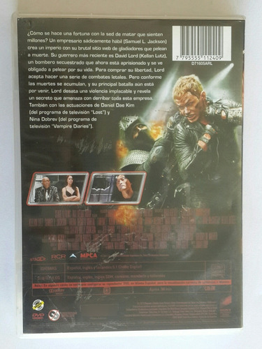 Arena: Desafio Mortal - Dvd Original - Los Germanes (Usado)