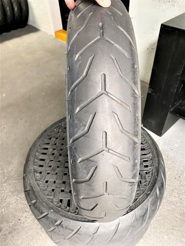 Pneu Front 130/90/16 Dunlop D408f Usado Harley Davidson (Usado)