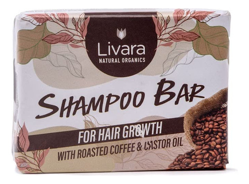 Shampoo Bar Livara Sapphire Hair Con Café Y Aceite De Ricino