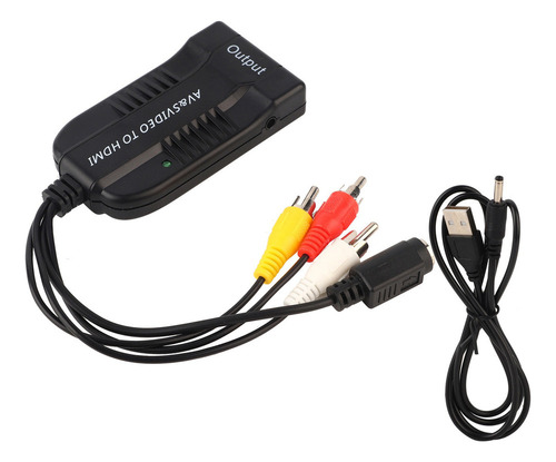 Adaptador Conversor S-video Para Hdmi Compatível Com Z51b Cv