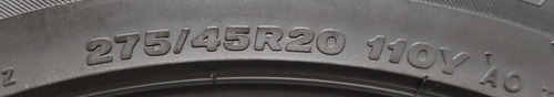 Kit X2 Neumatico Bridgestone Dueler Hp // 275 45 20