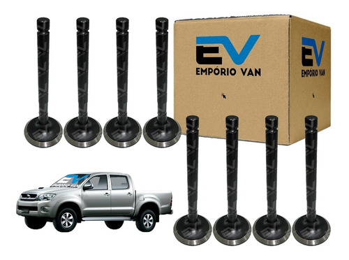 Kit Valvula Escape Toyota Hilux 2.5 16v 2kdftv Turbo Diesel 