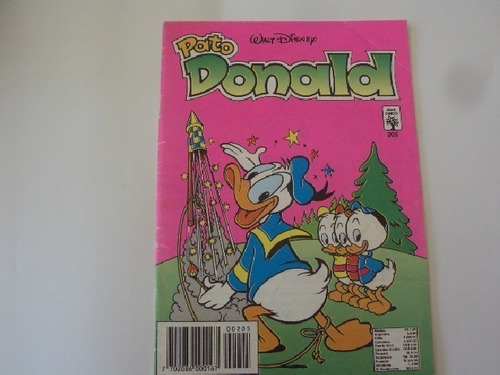  Historieta Pato Donald # 205 Disney - Abril Cinco