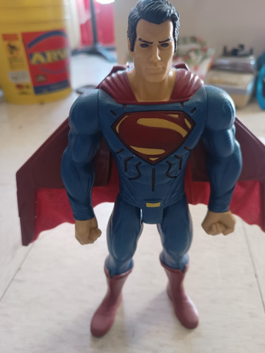 Figura De Acción Vintage De Superman/alas De Brazos Se Mueve (Usado)