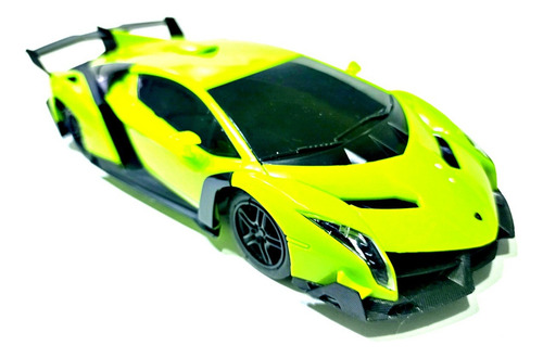 Auto Lamborghini Veneno 1:24 Radio Control Remoto Color Verde