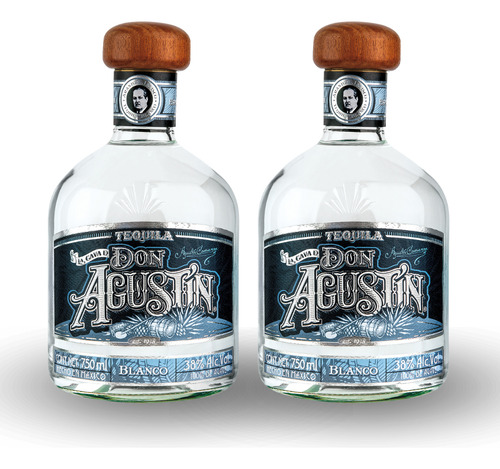 Pack De 2 Tequila La Cava De Don Agustín Blanco 750ml