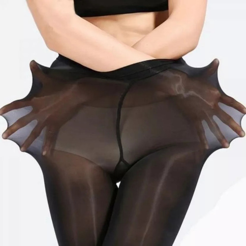 Kit Meia Calça Bege E Preta Anticelulite Resistente 36/46 Preto Un Veste Do 36 Ao 46