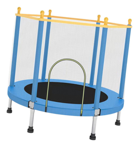 Trampolín Para Niños Al Aire Libre, Pequeño Azul