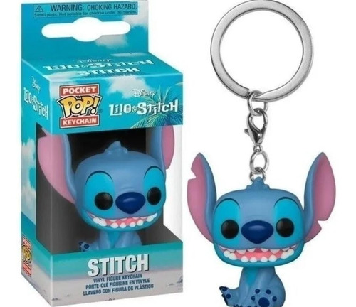 Llavero Funko Pop Keychain Stitch Disney Coleccion