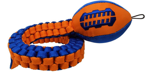Juguete Nerf Dog Vortex Chain Tug Para Perros Squeaker Footb