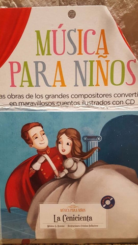 Musica Para Niños La Cenicienta Libro + Cd