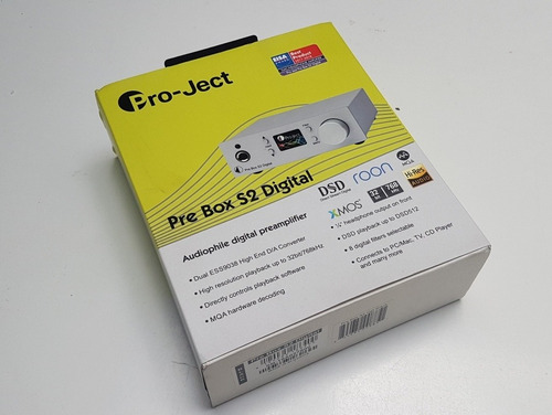 Dac Pro-ject Pre Box S2 Digital, Mqa (tidal) Dsd, Roon, Xmos