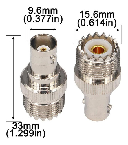 Boobrie 2 Package Bnc Female To Female Uhf So-239
