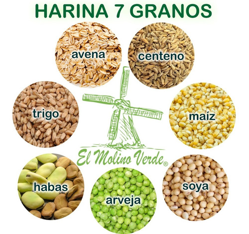 Harina 7 Granos X 250g