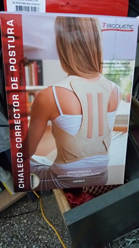 Chaleco Espaldera Correctora Calidad Premiun Ergolastic