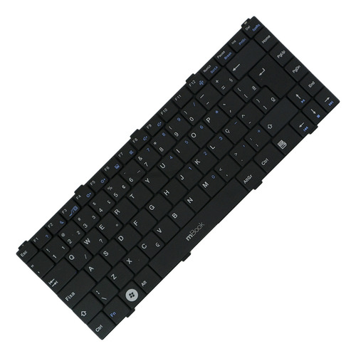 Teclado Notebook Ibyte Active 7 Chbr-30095uk-339 Pk15074551 Cor Preto Idioma Português Brasil