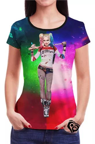 Conjunto Infantil Alerquina Harley Quinn Esquadrão Suicida