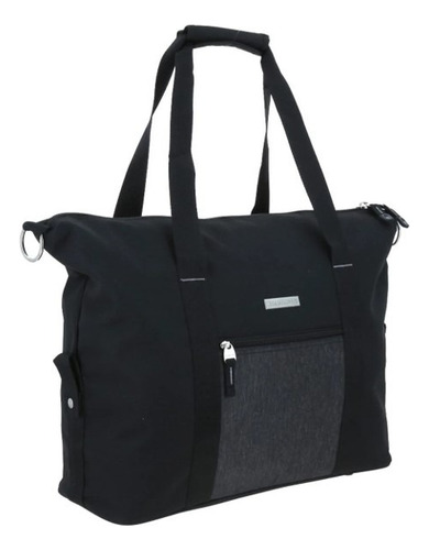 Valija Mediana Chenson Pro Cp65918-2 Color Negro Liso