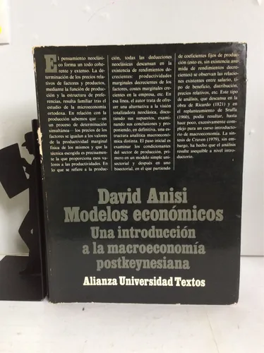 Modelos Económicos, Una Introducción A La Macr...david Anisi (Usado)